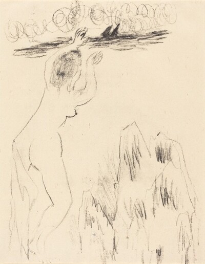 From "Le crepuscule des nymphes" (illustration, page 73)