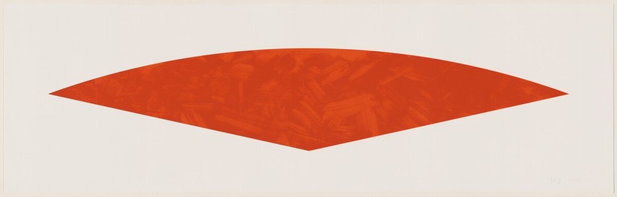 Red Curve by Ellsworth Kelly