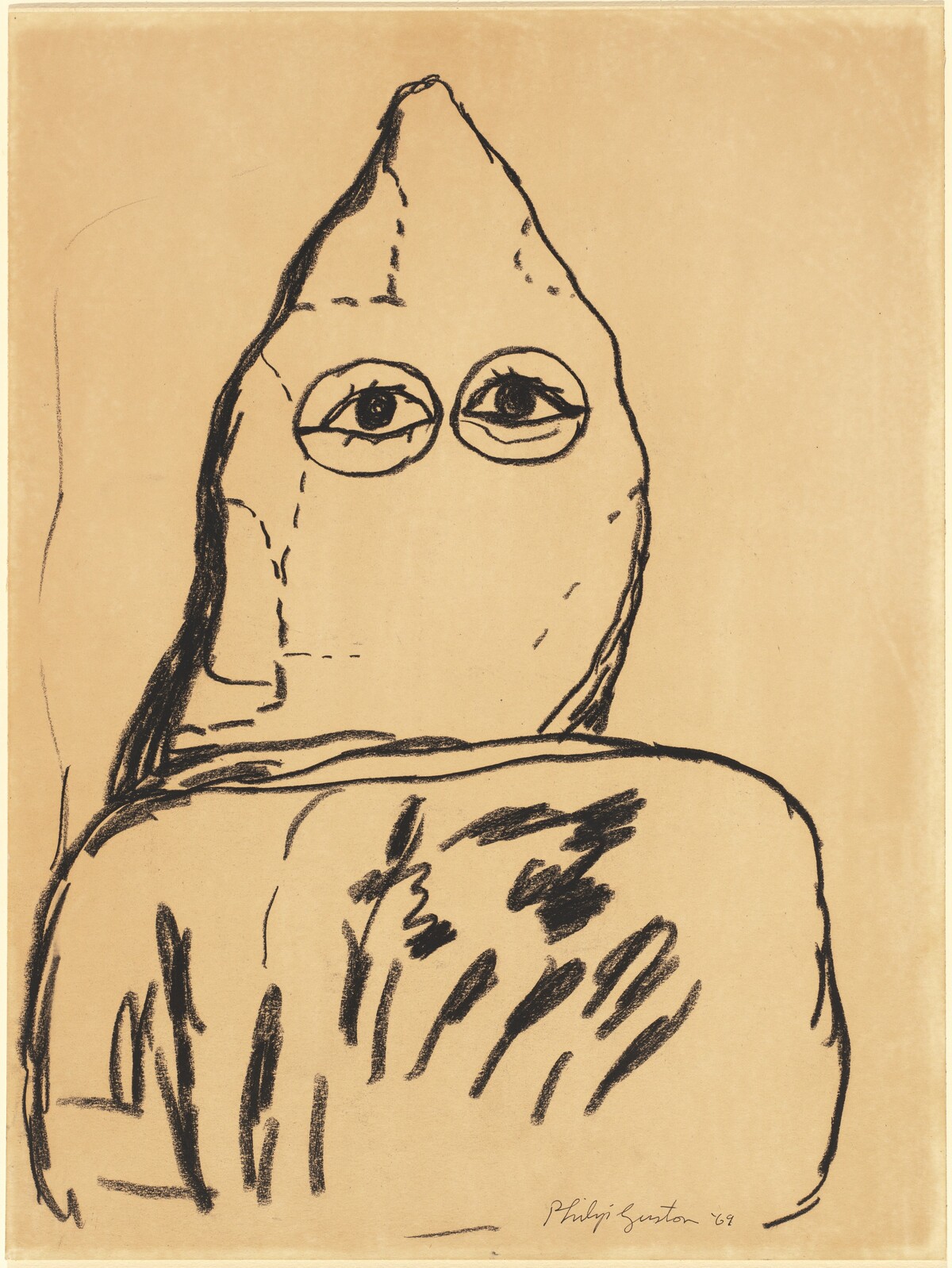 Head II by Philip Guston