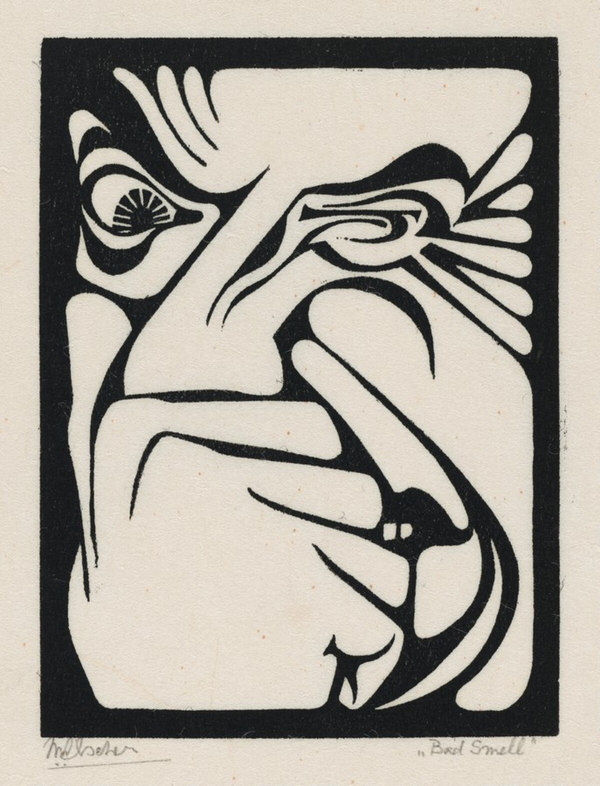 Perfume (Bad Smell) by M.C. Escher