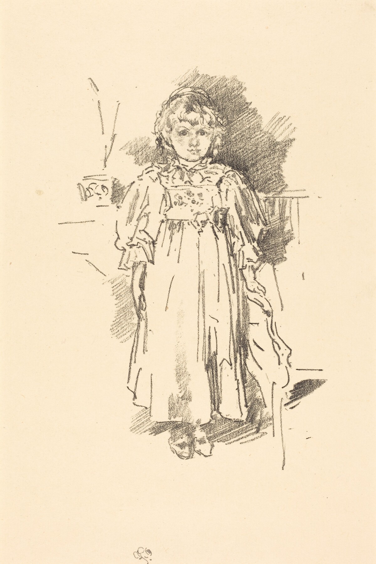 Little Evelyn by James McNeill Whistler