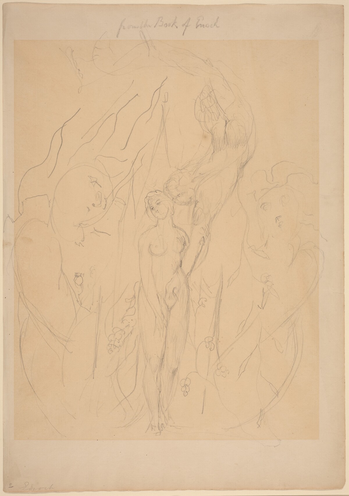 An Angel Teaching a Daughter of Men the Secrets of Sin by William Blake