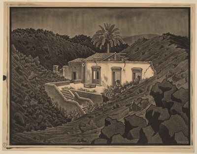 House in the Lava near Nunziata, Sicily