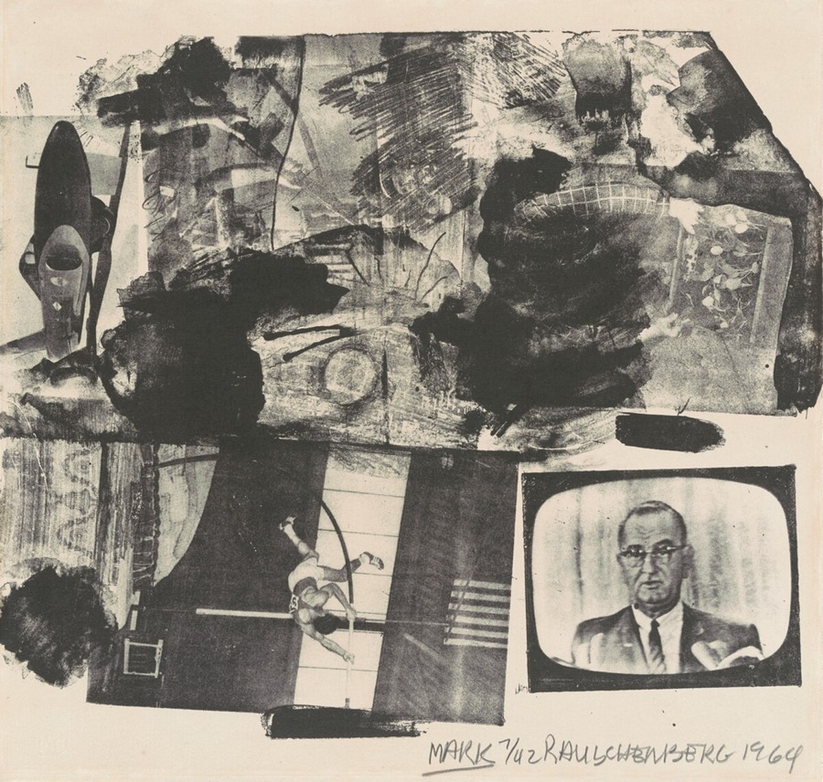 Mark by Robert Rauschenberg