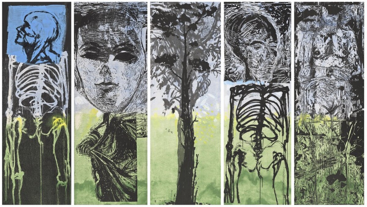 The Foreign Plowman by Jim Dine