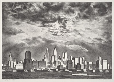 Storm Clouds above Manhattan