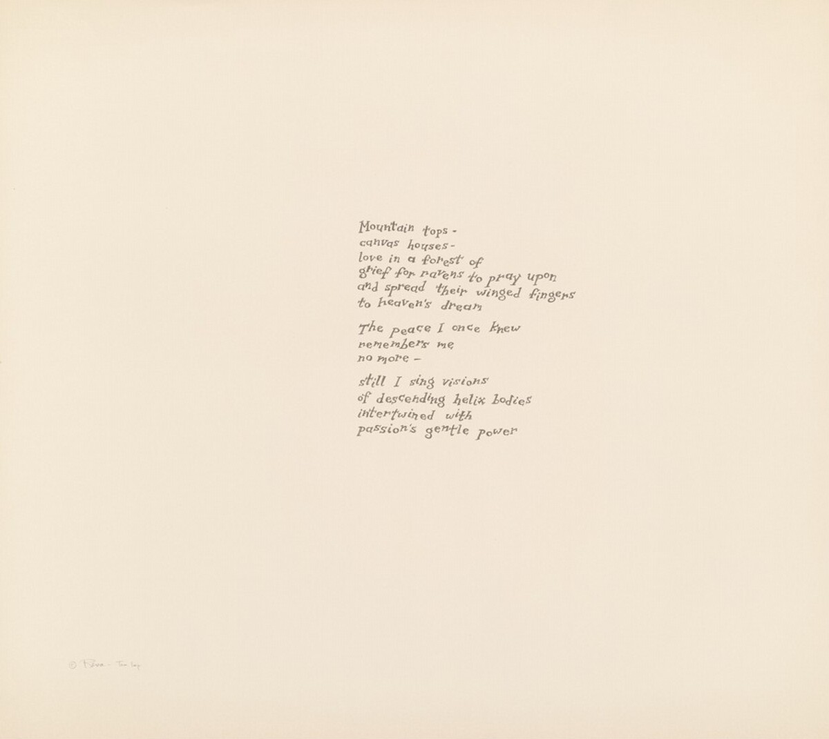 Poetry Page by Reva Urban