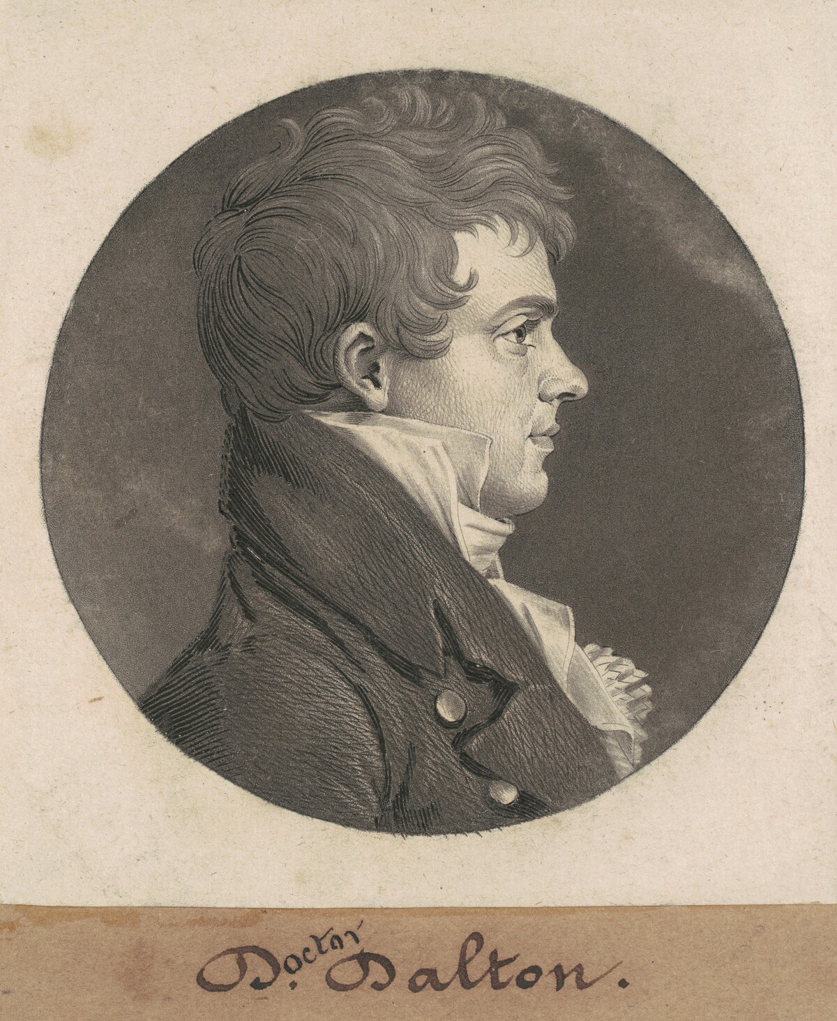 Doctor Dalton by Charles B. J. Févret de Saint-Mémin