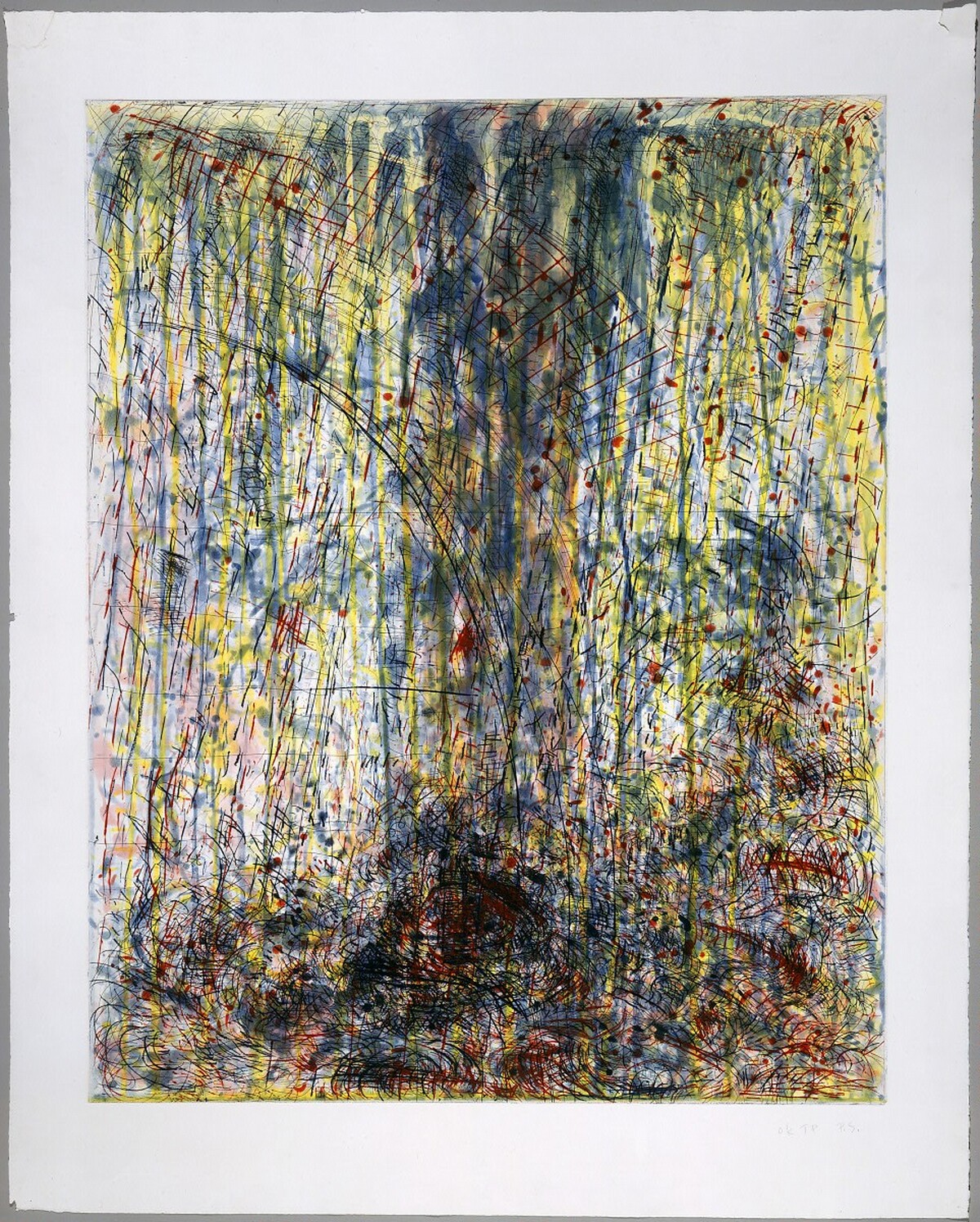 Waterfall by Pat Steir