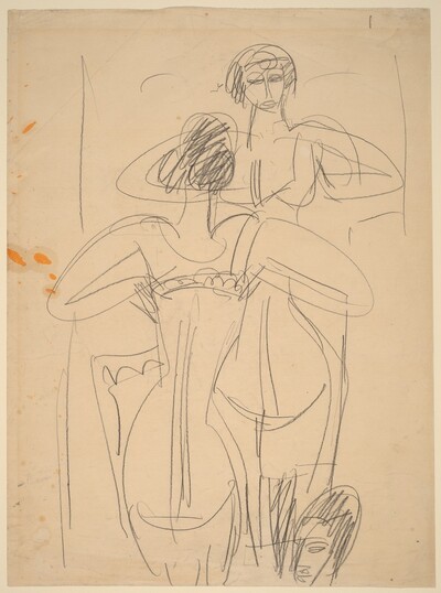 Girl Before a Mirror