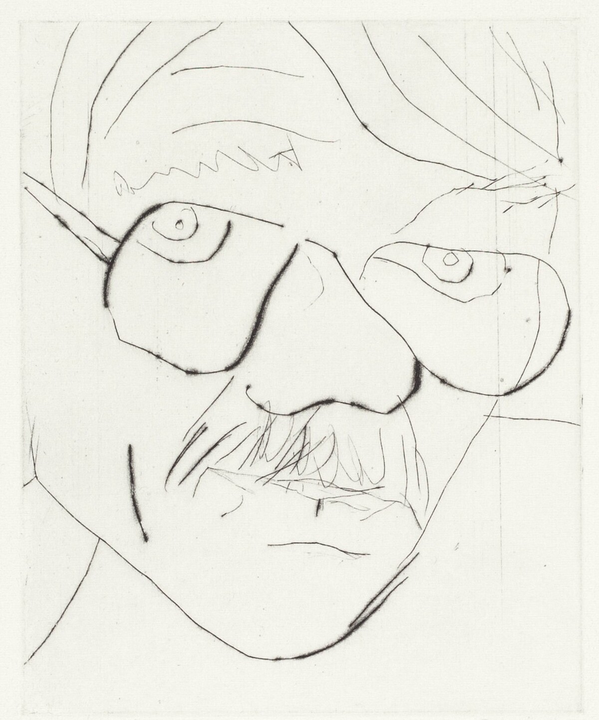 Self-Portrait by Richard Diebenkorn