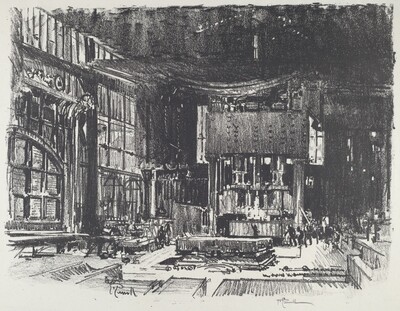 The Acolytes Preparing the Altar of the War God