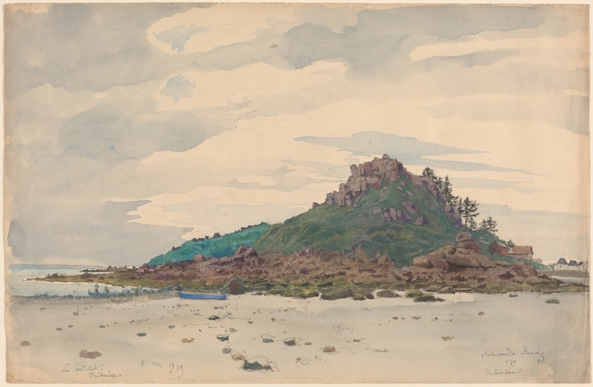 The Castellet at Trébeurden by Alexandre Benois