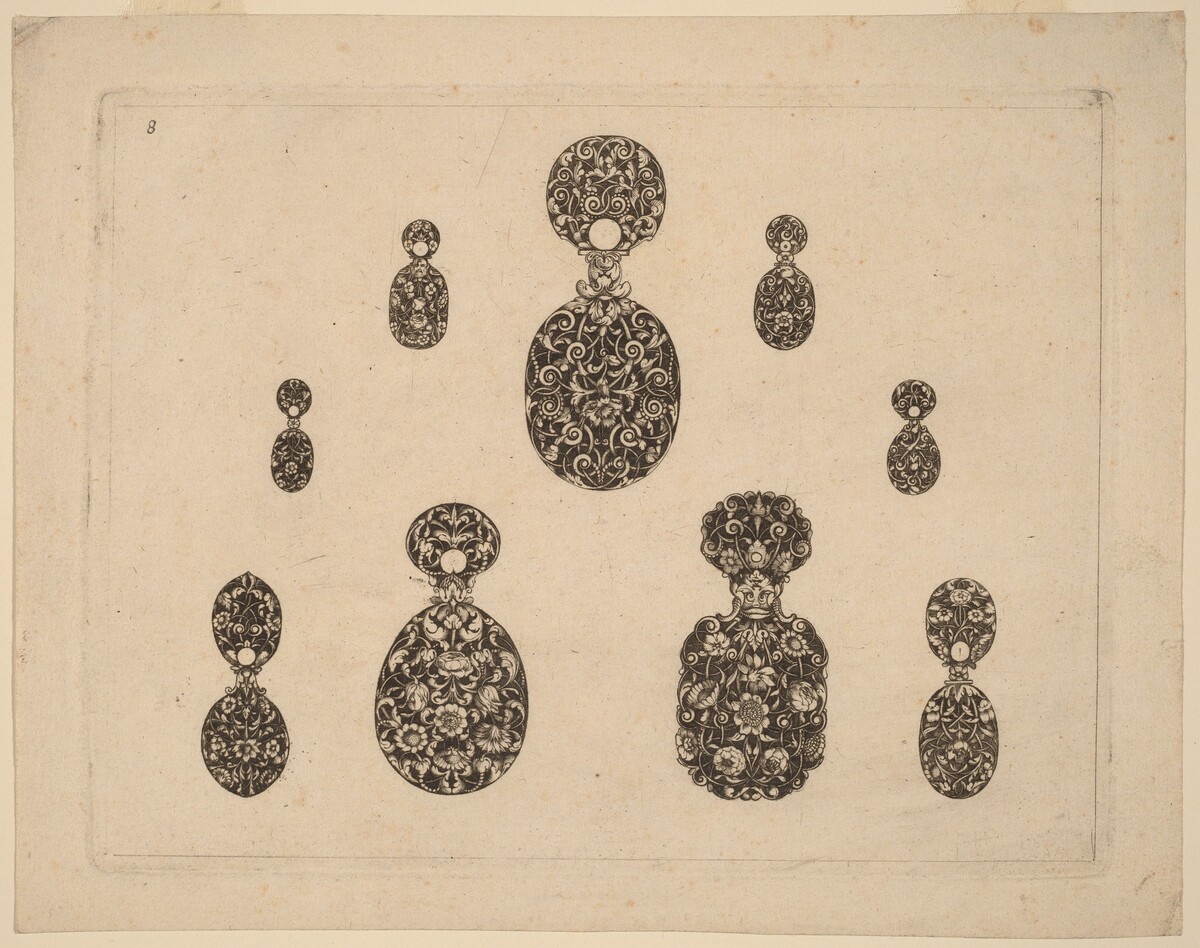 Jewelry Ornament by Theodor de Bry