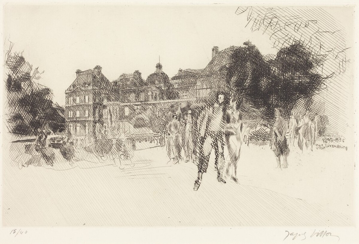 My Old Luxembourg (Mon vieux Luxembourg) by Jacques Villon