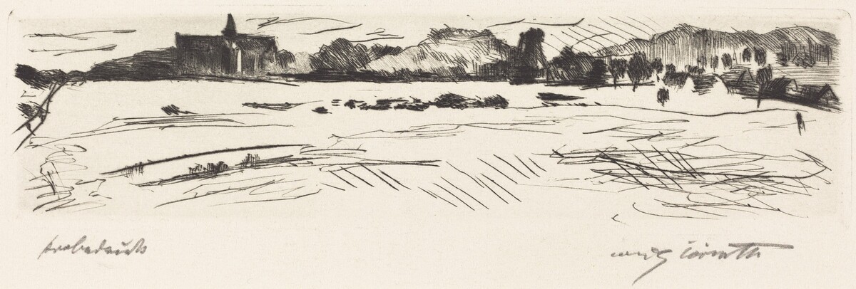 Dünenlandschaft (Landscape with Dunes) by Lovis Corinth