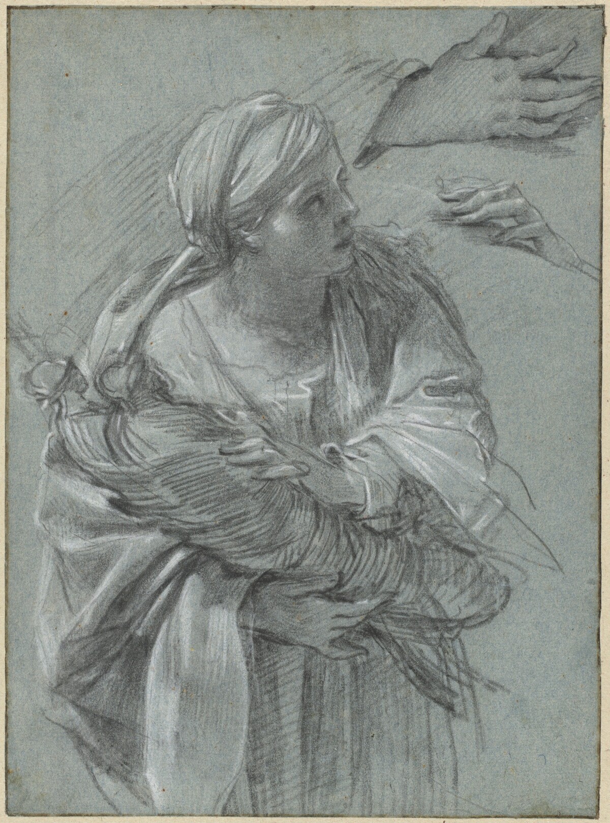 Creusa Carrying the Gods of Troy by Simon Vouet