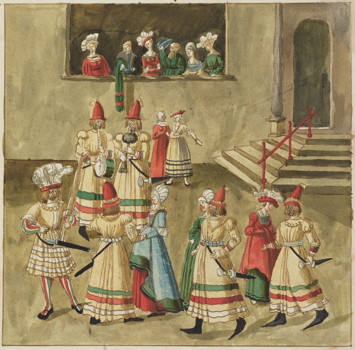 Masquerade by German 16th Century