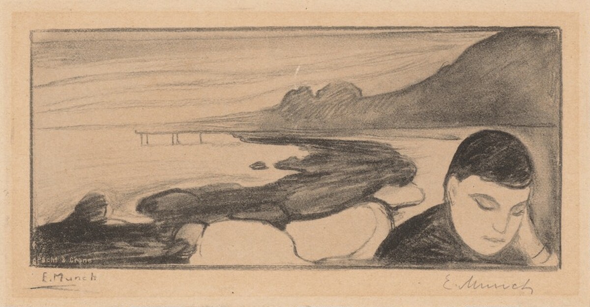 Melancholy by Edvard Munch