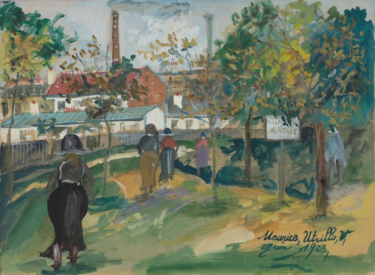 Alfortville by Maurice Utrillo