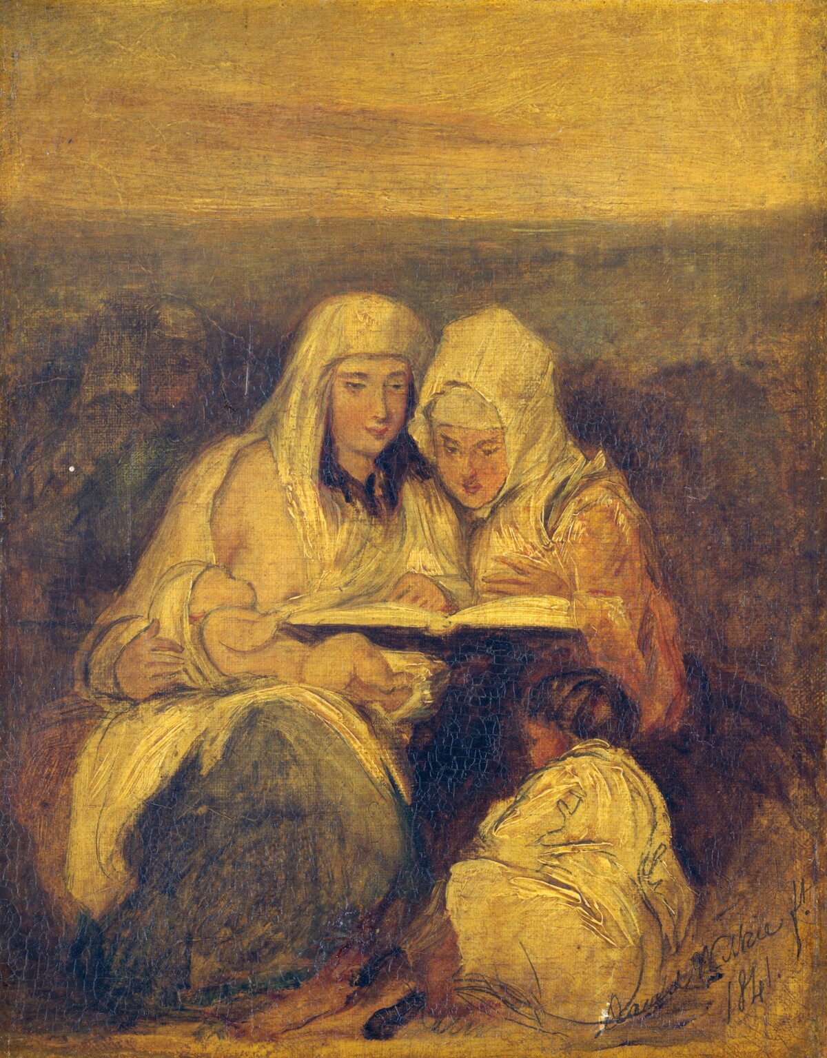 The Holy Family with Saint Elizabeth and Saint John the Baptist by Sir David Wilkie