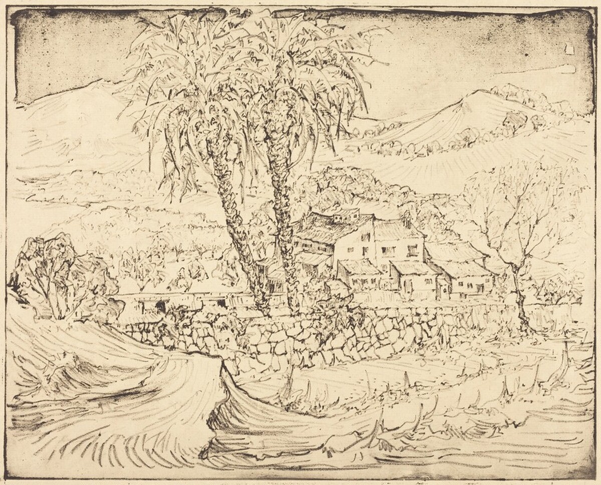 Farm, Camp de Mar by Tomás Harris