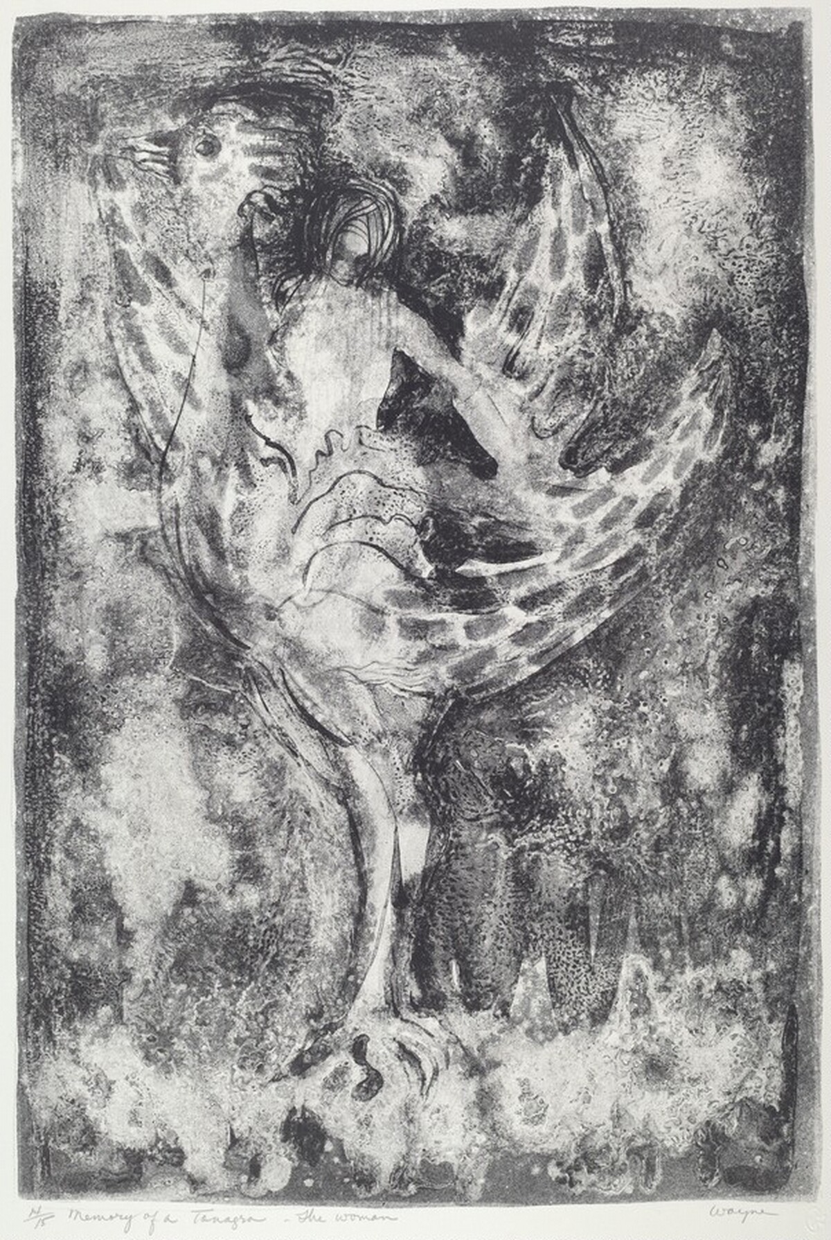 Memory of a Tanagra--The Woman by June Wayne
