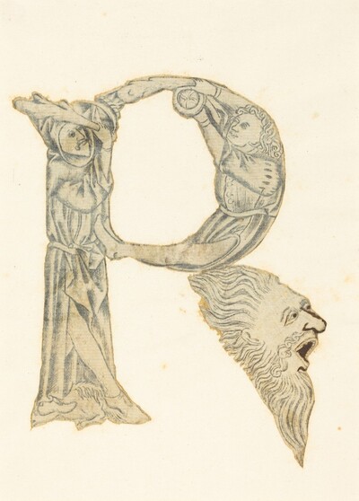 The Letter P (converted to an R)