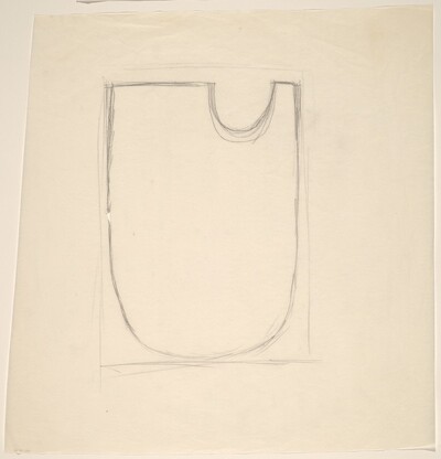 Sketch for "Building - Blocks for a Doorway" (U)