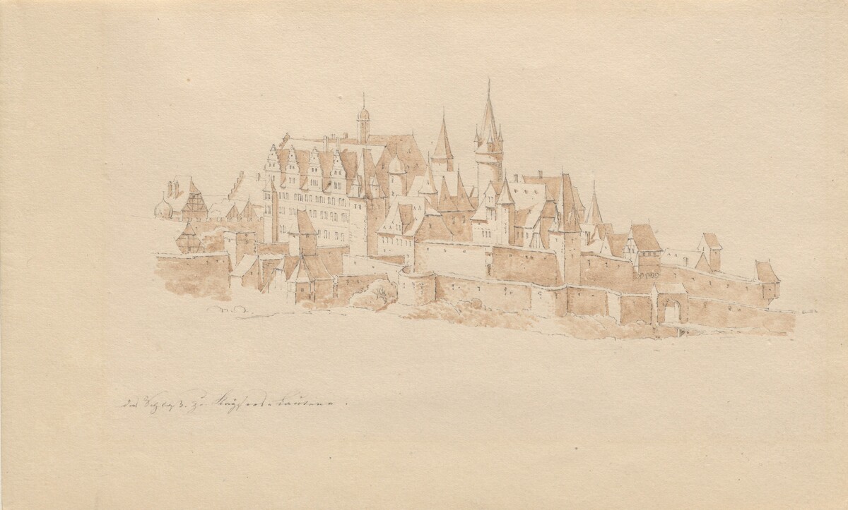 Das Schloss zu Kaiserslautern by Karl Julius von Leypold