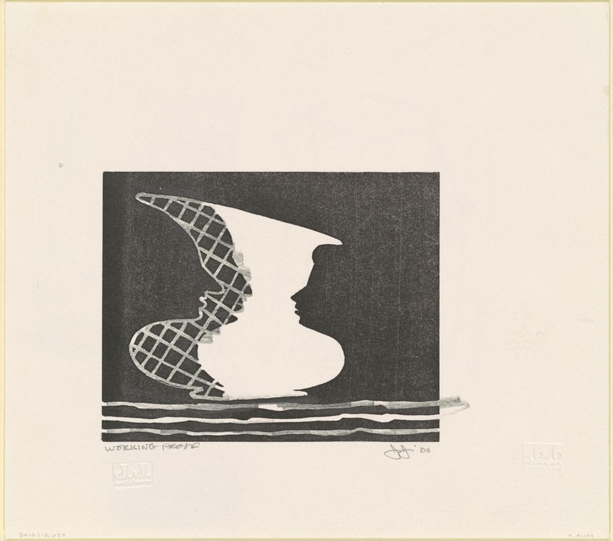 Study for "Untitled" by Jasper Johns