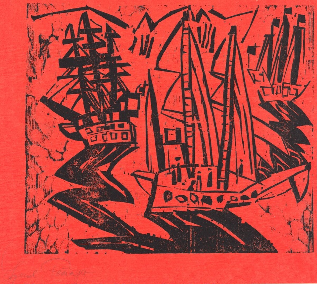 Ships (Schiffe) by Lyonel Feininger