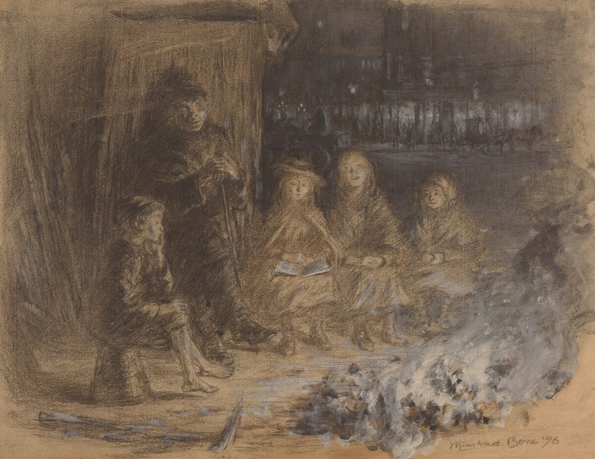 The Watchman by Sir Muirhead Bone