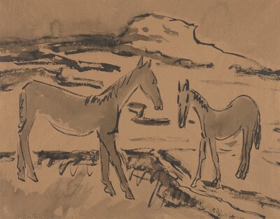 Horses in a Landscape