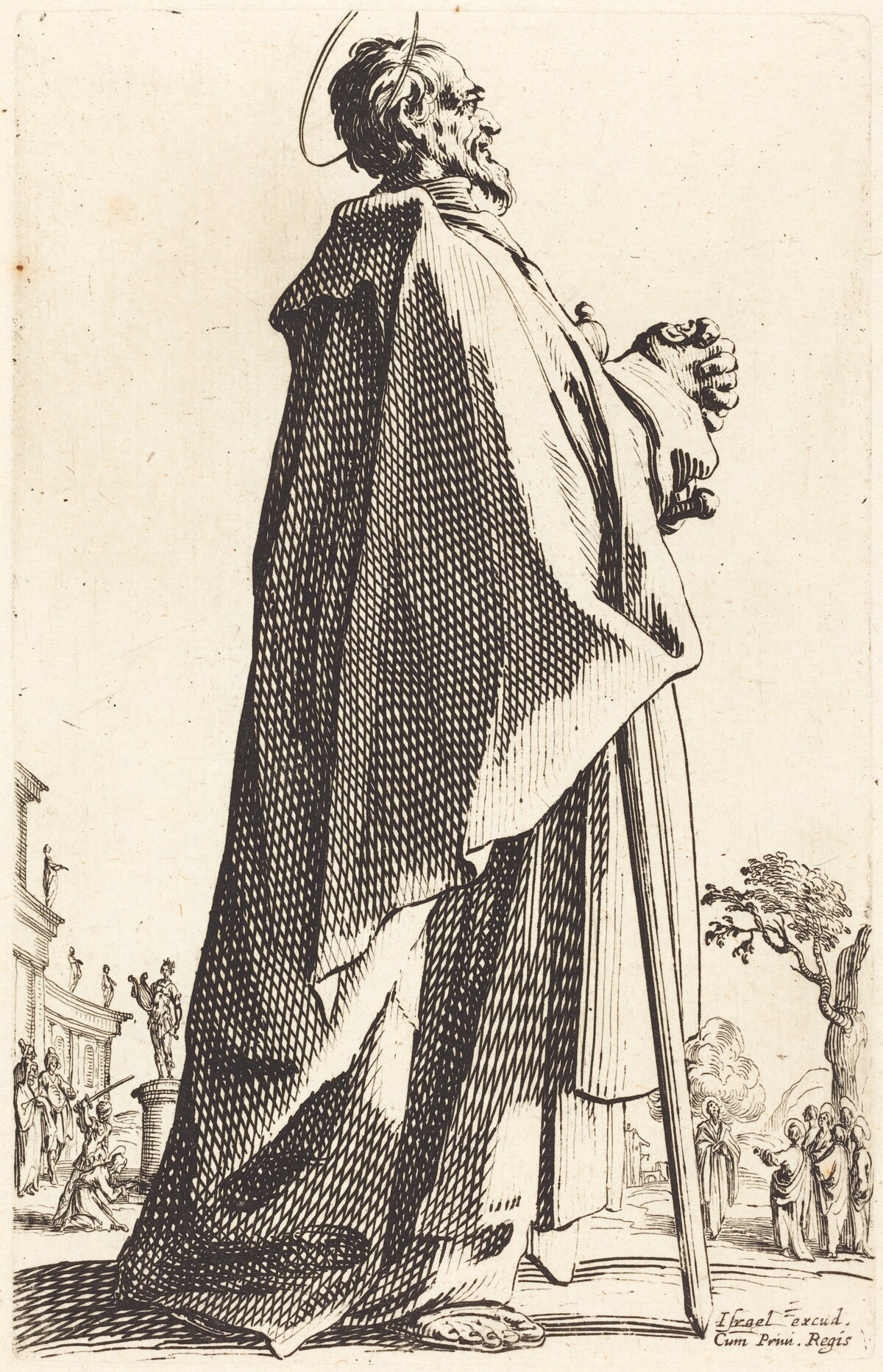 Saint Matthew by Jacques Callot