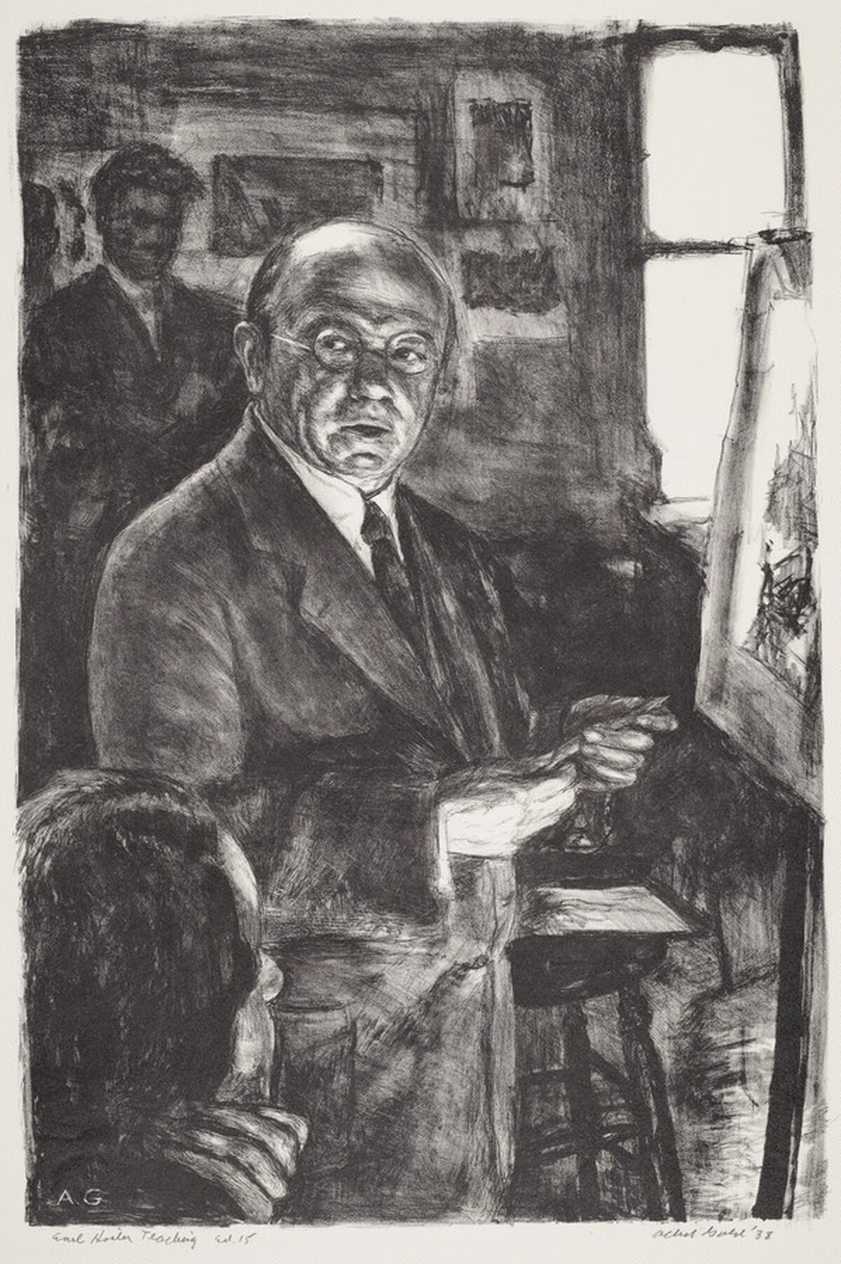 Earl Horter Teaching by Albert Gold