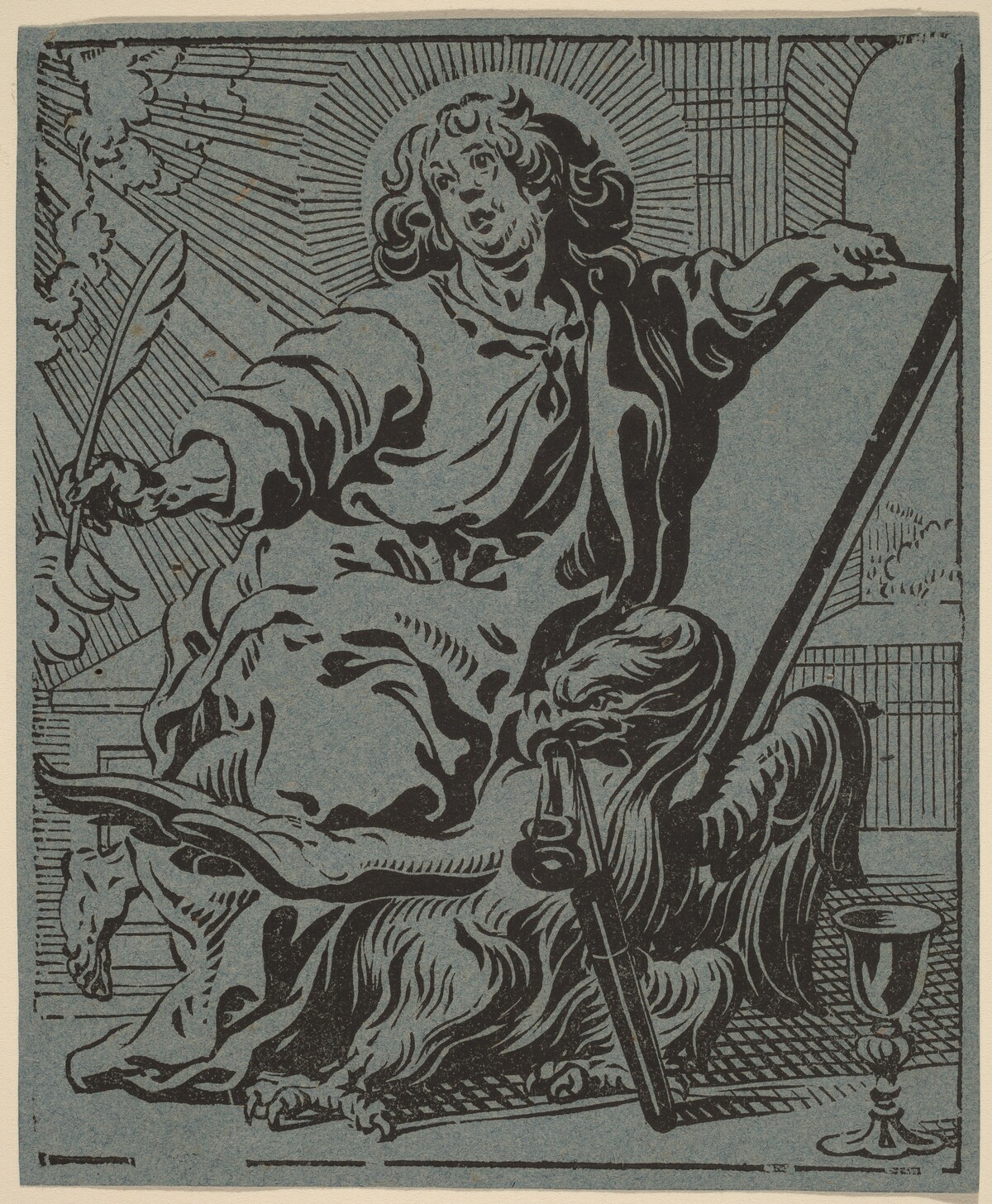 Saint John by After Anthonis Sallaert