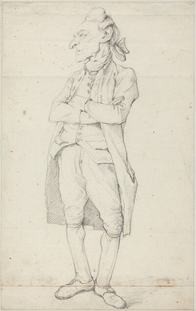 A Gentleman Standing with His Arms Crossed
