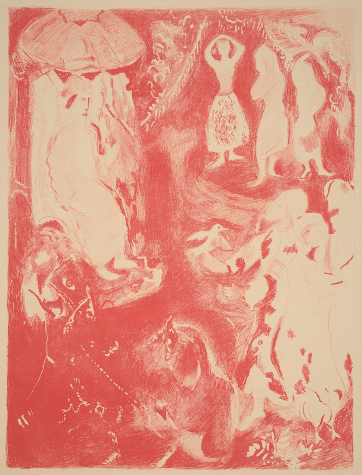 The Tale of the Ebony Horse by Marc Chagall