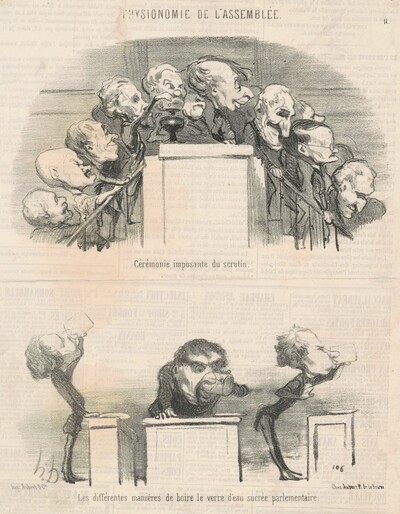 Cérémonie imposante du scrutin