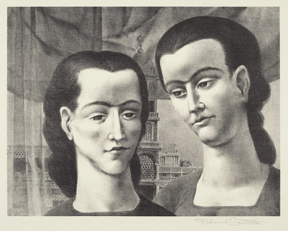 Bengalese Sisters by Federico Castellón