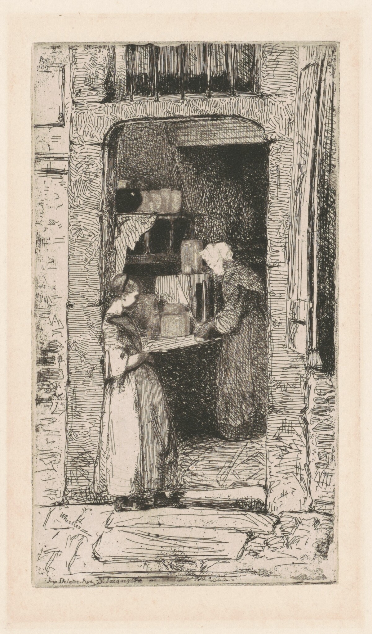 La Marchande de Moutarde by James McNeill Whistler