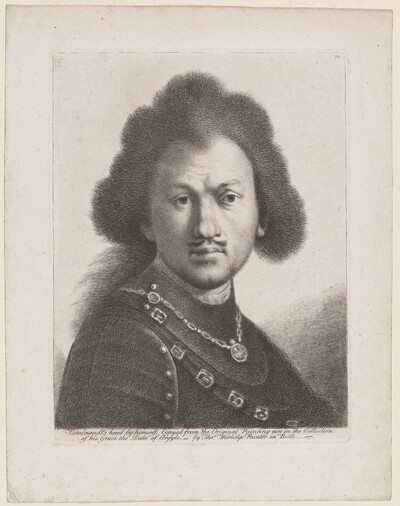 Rembrandt's Head by Himself