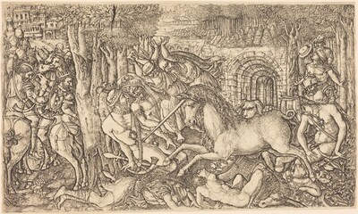 A King Pursued by a Unicorn