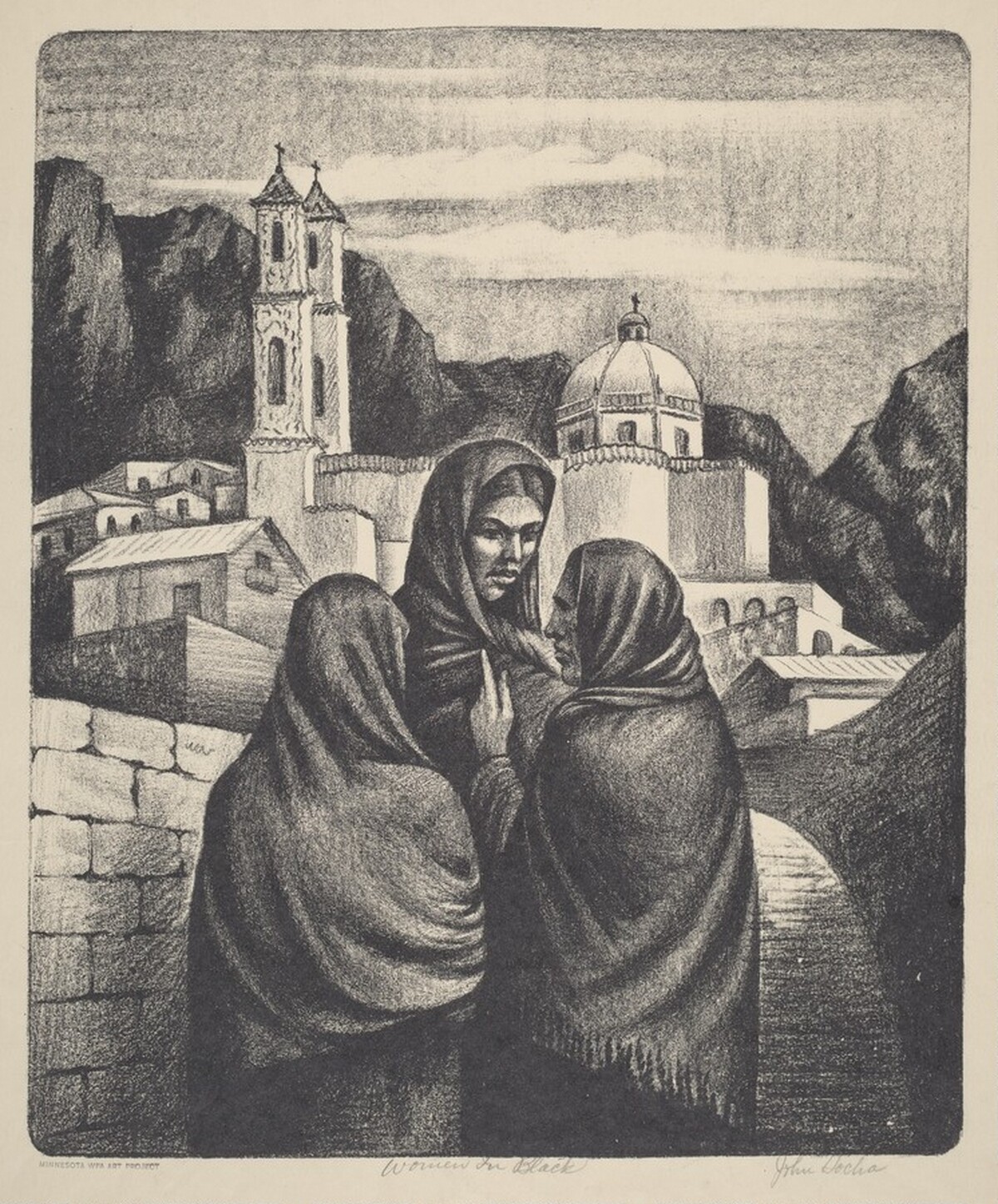 Women in Black by John M. Socha