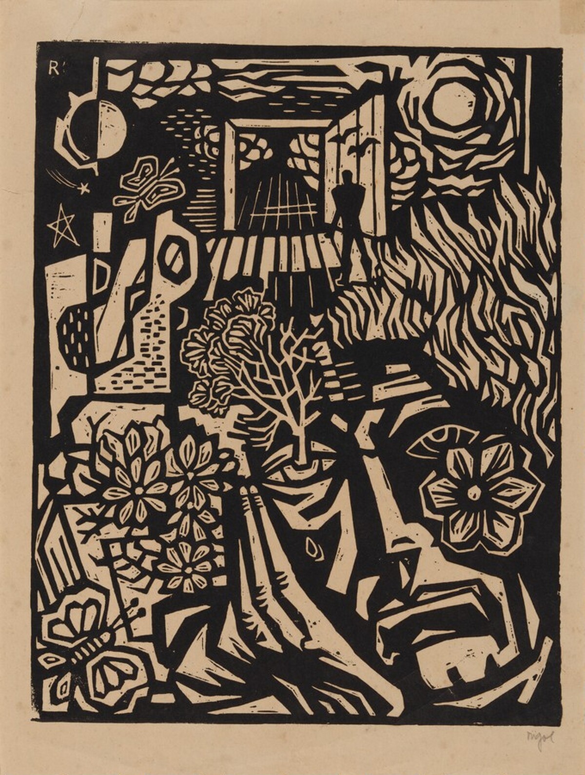 La noche del poeta (The Night of the Poet) by Jorge Rigol