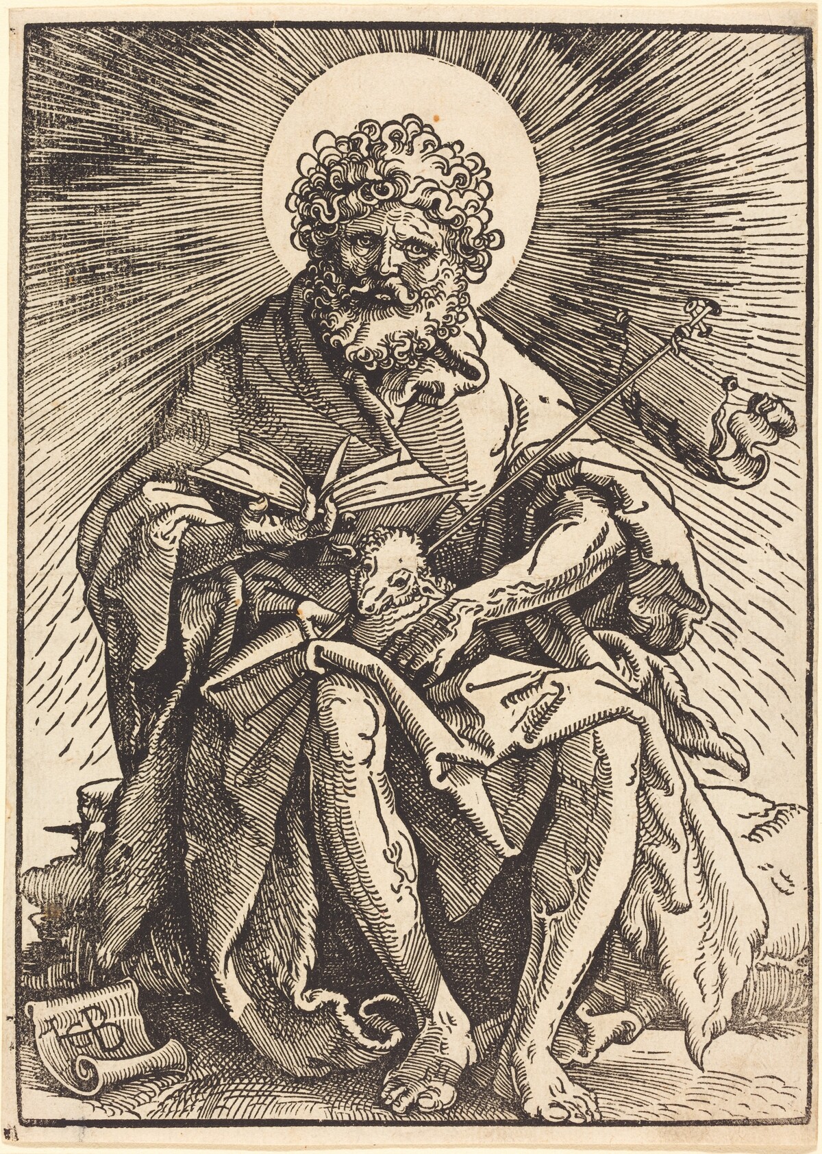 Saint John the Baptist by Hans Baldung Grien
