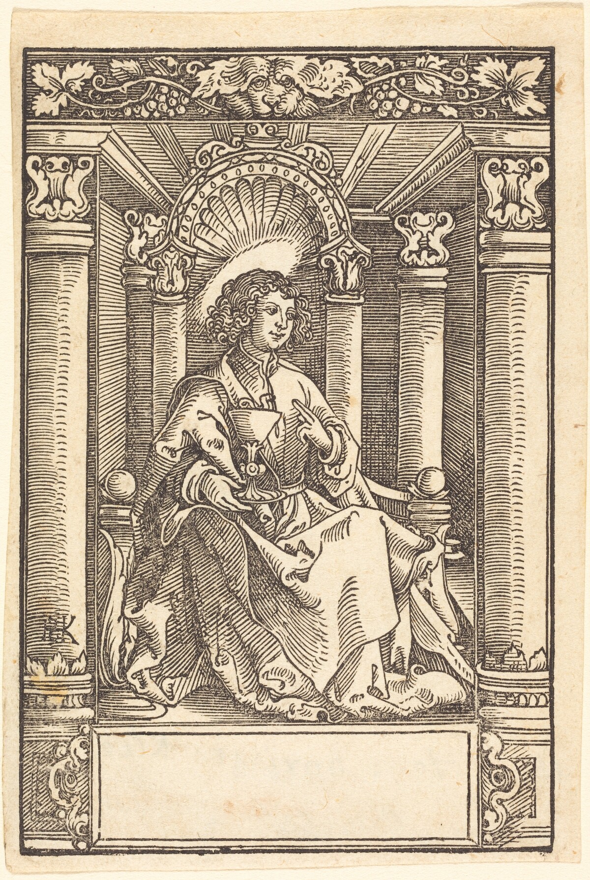 Saint John by Hans Springinklee