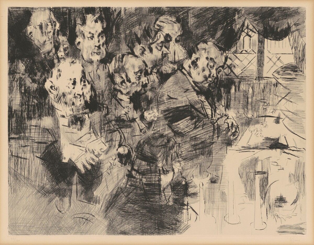 Gangster's Funeral by Jack Levine