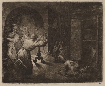 Reynard Steals a Capon from the Pastor
